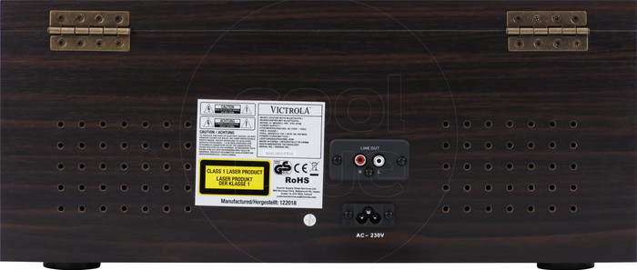 Victrola VTA-270 achterkant