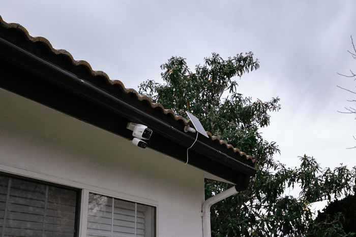 TP-Link Tapo C675D Solar Kit product in gebruik
