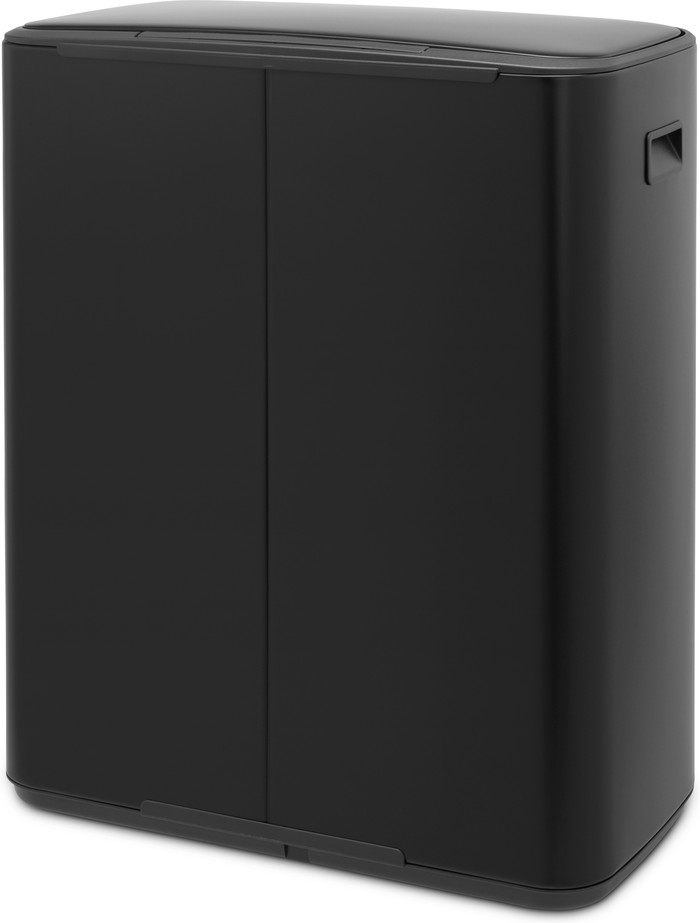 Brabantia Bo Pedal Bin 60 Liter Matt Black + Vuilniszakken (120 stuks) null