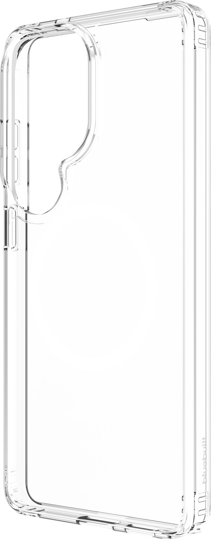 BlueBuilt Protective Back Cover with Magnet Galaxy S26 Ultra Transparent left side