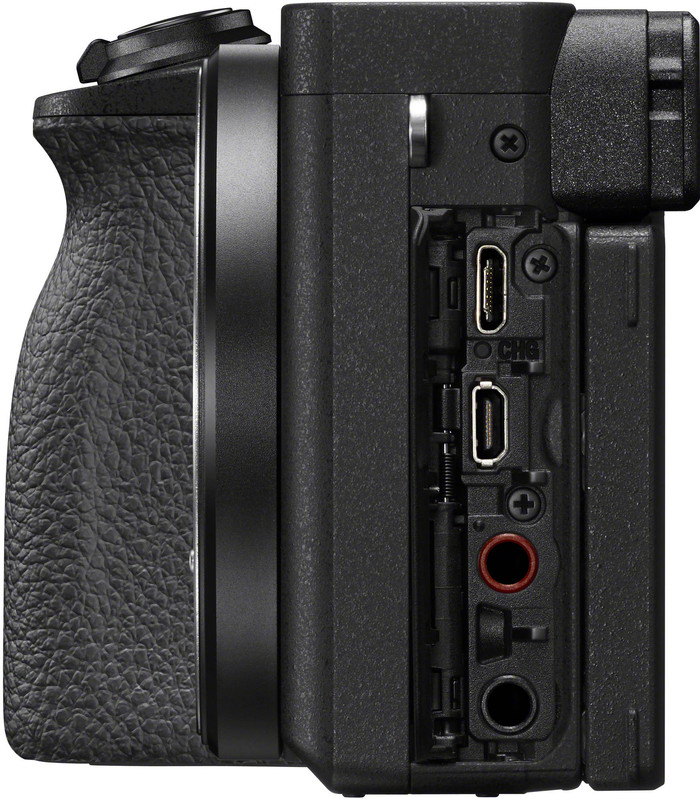 Sony Alpha A6600 Body linkerkant