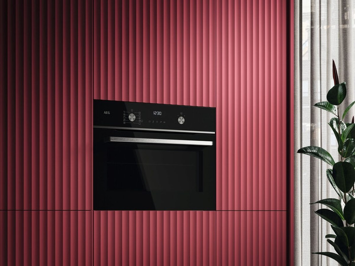 AEG OA5NK40WB SteamBake product in gebruik