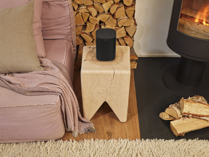 Sonos Move 2 Groen + Sonos One SL zwart product in gebruik