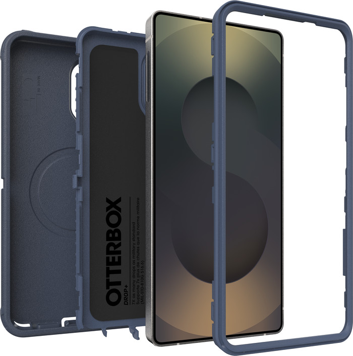 Otterbox Defender Samsung Galaxy S26 Ultra Back Cover met Magneet Blauw samengesteld product