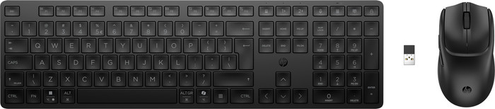 HP 490C Multi-Device Dual-Mode Toetsenbord en Muis Zwart QWERTY Main Image