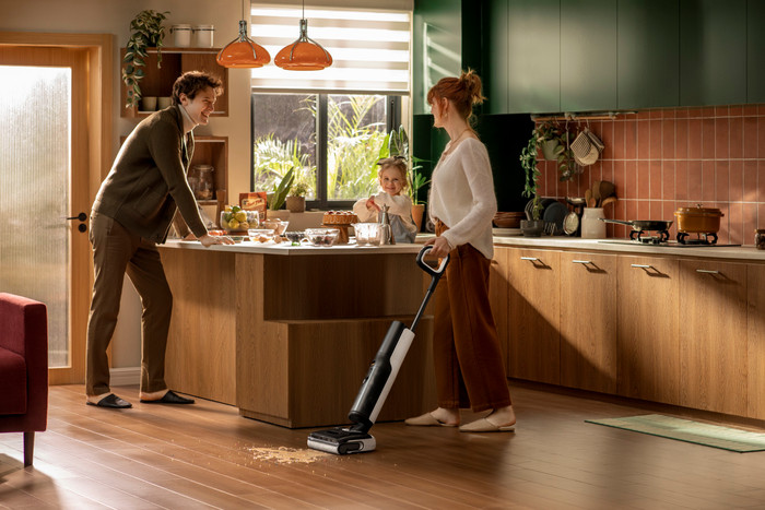 Roborock F25 product in gebruik