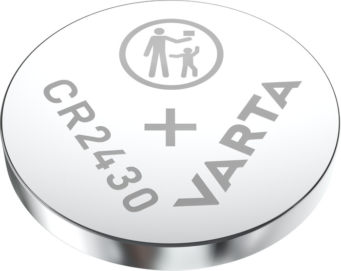 Varta Lithium Coin CR2430 BLI 2 stuks voorkant