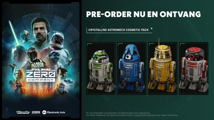 Star Wars Zero Company PS5 visual leverancier