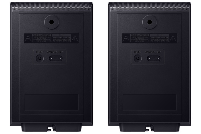 Samsung Micro RGB 65" R95H (2026) + Samsung HW-Q930H (2026) achterkant