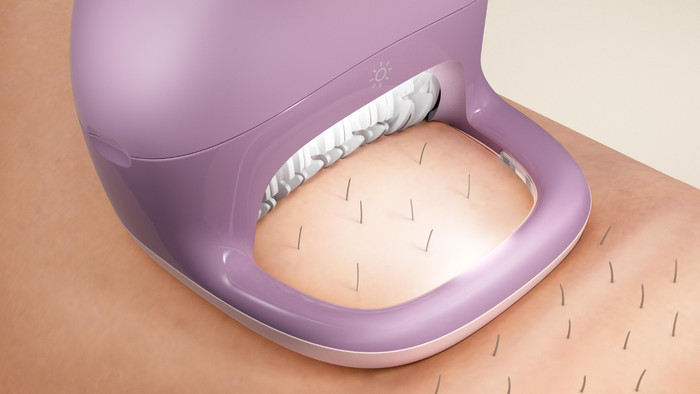 Philips Series 9000 BRE728/00 product in gebruik