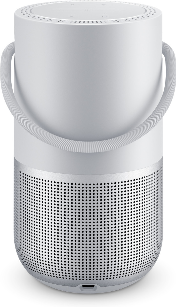 Bose Portable Home Speaker Zilver achterkant