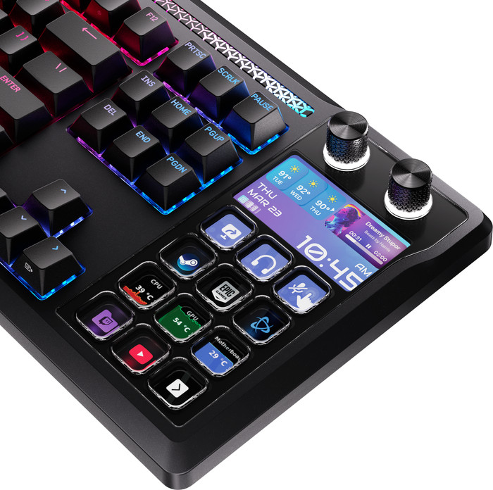 Corsair GALLEON 100 SD Gaming Toetsenbord Qwerty detail
