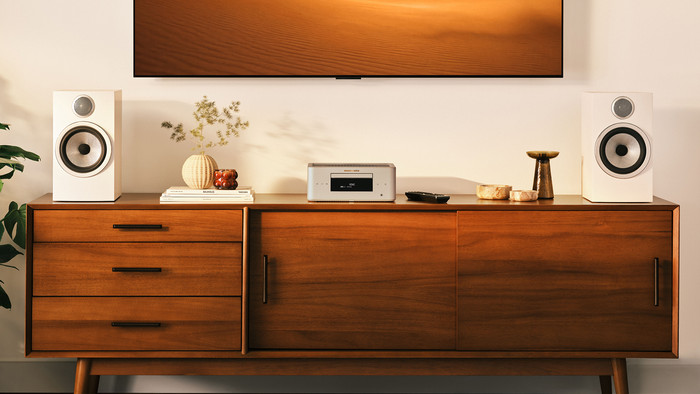 Marantz MCR 60n DAB Goud product in gebruik