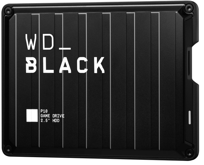 WD Black P10 Game Drive 4TB rechterkant