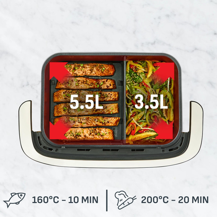 Tefal Dual Easy Fry Flex EY9288 visual leverancier