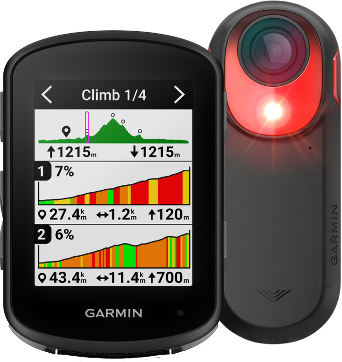 Garmin Edge 540 + Garmin Varia RCT715 Radar Achterlicht met Camera Main Image