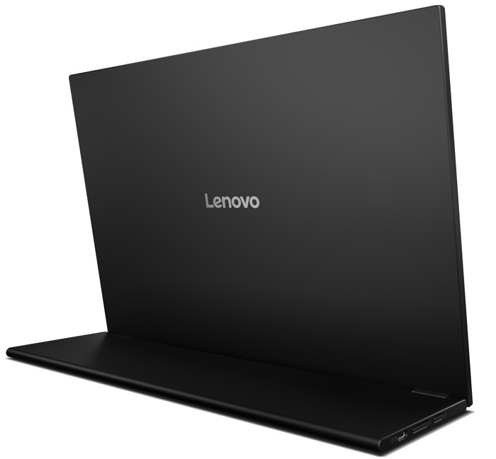Lenovo ThinkVision M16 64BFUAT1WL achterkant
