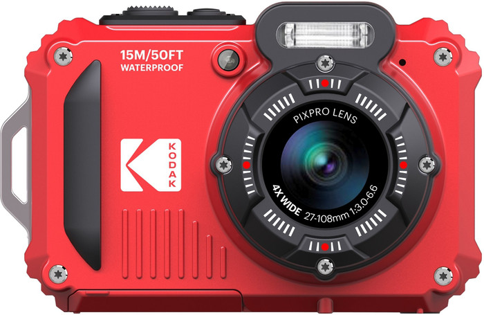 Kodak Pixpro WPZ2 Underwater Camera Red Main Image