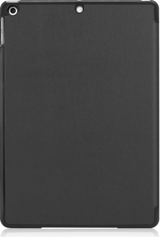 Just in Case Smart Tri-Fold Apple iPad (2021/2020) Book Case Zwart achterkant