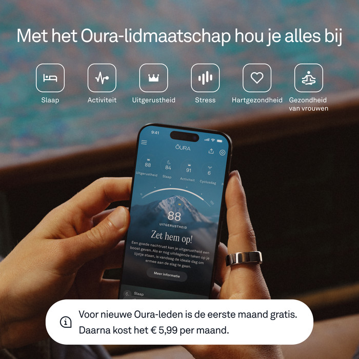 Oura Ring 4 Maat 10 Grijs visual leverancier
