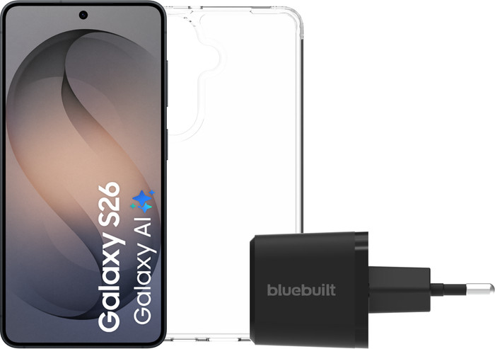 Samsung Galaxy S26 256GB Black 5G + Basic Accessory Pack Main Image