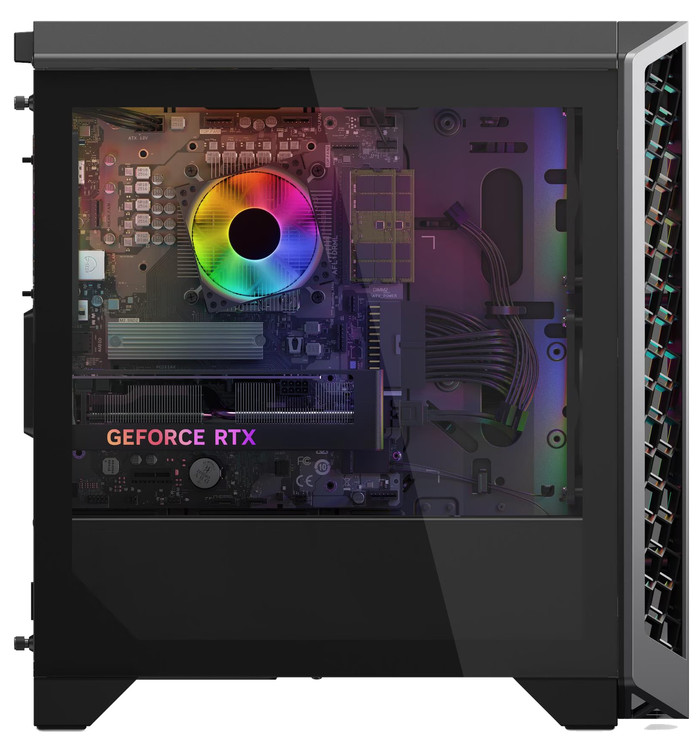 Lenovo LOQ Tower 26ADR10 A78745HX 1T 32 linkerkant