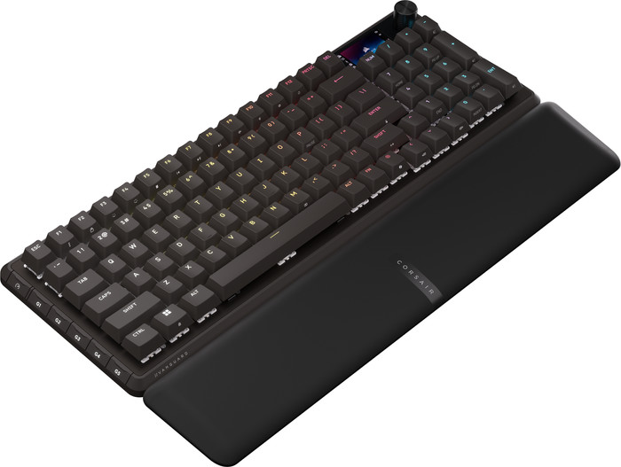 Corsair Vanguard Pro 96 Wireless Gaming Toetsenbord Qwerty linkerkant