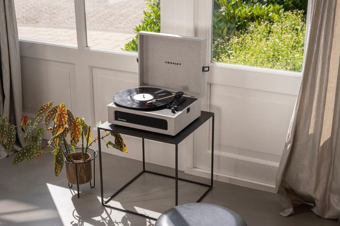 Crosley Voyager Gray product in use