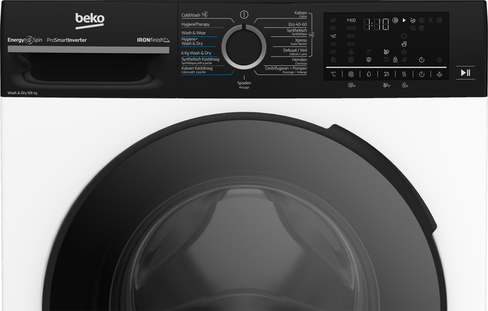 Beko BM5DFT4941B IronFinish - 9/6 kg detail