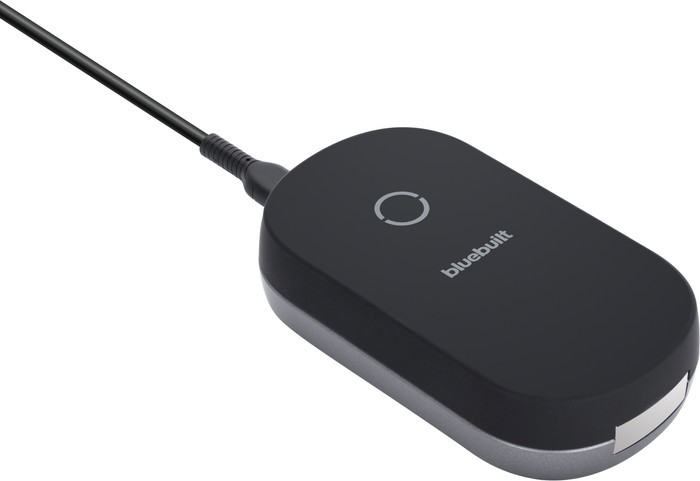 BlueBuilt 2-in-1 Draadloze Oplader met MagSafe en Qi2 25W Zwart voorkant