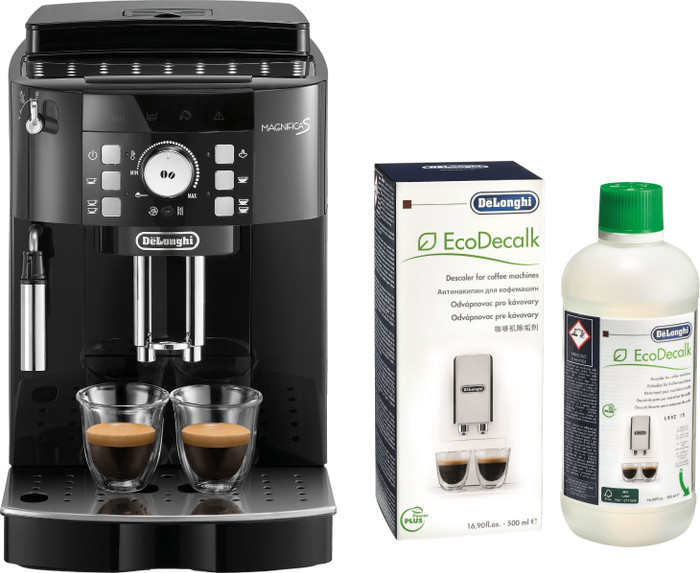 De'Longhi ECAM 21.117.B Magnifica S + Ontkalker Main Image