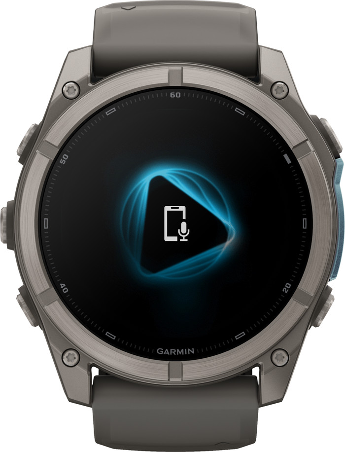 Garmin Fenix 9 Grijs 51mm voorkant
