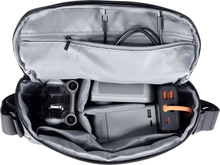 Rollei Fotoliner Drone Bag bovenkant