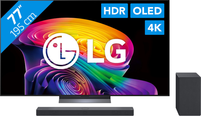 LG OLED 77" C6 (2026) + LG DSC9S Main Image