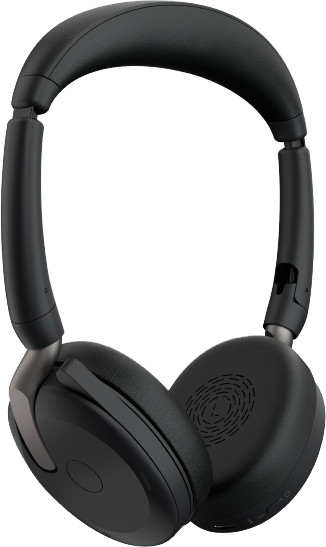 Jabra Evolve2 65 Flex UC Stereo USB C Draadloze Office Headset voorkant