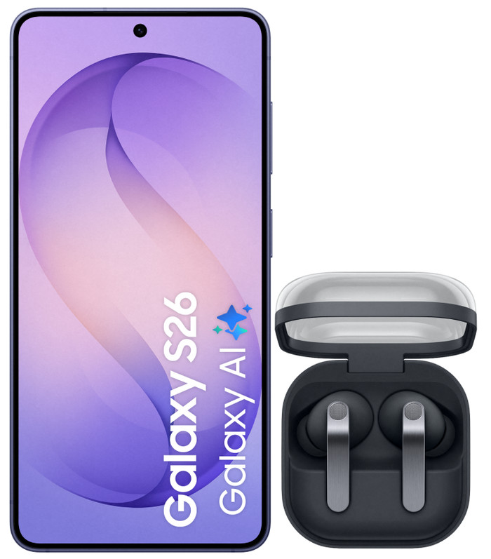 Samsung Galaxy S26 512GB Donkerblauw 5G + Samsung Galaxy Buds4 Pro Zwart Main Image