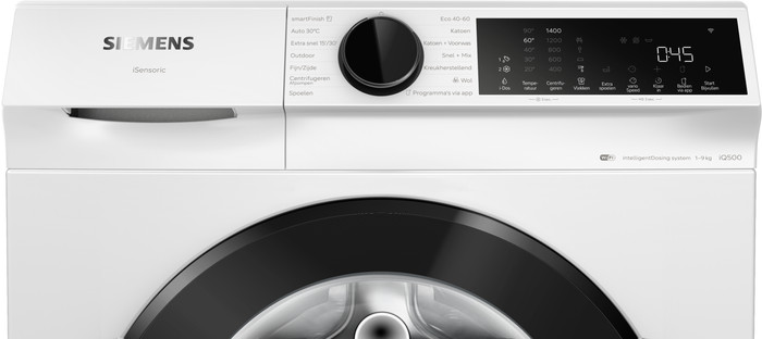 Siemens WG44J2A7NL intelligentDosing detail