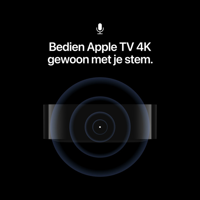 Apple TV 4K (2026) 128 GB visual leverancier