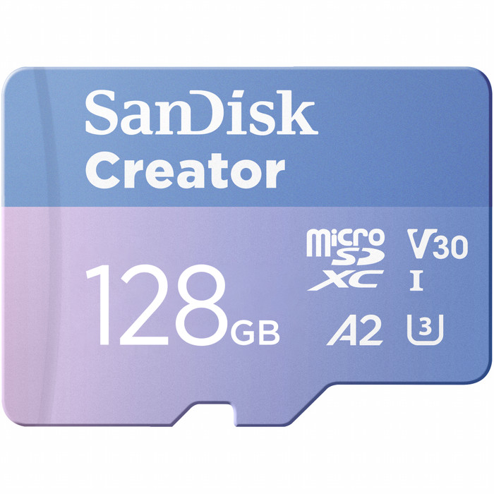 SANDISK MicroSDXC Creator 128GB 90MB/s Main Image
