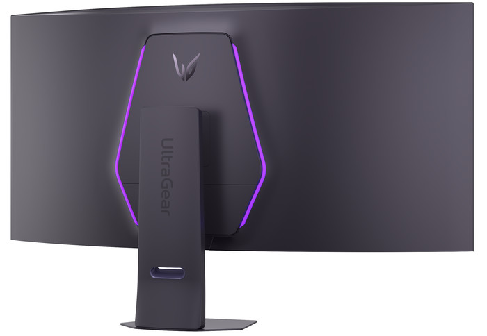 LG UltraGear Evo 52G930B-B.AEU Curved achterkant