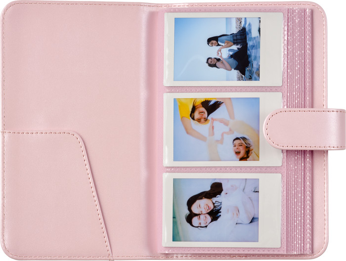 Fujifilm Instax Mini Album 13 Candy Pink product in use