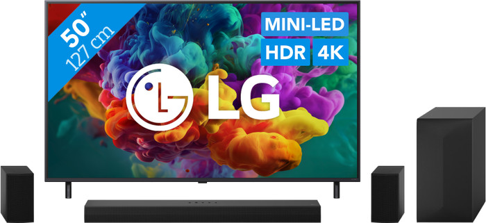 LG Mini-led 50" QNED85 (2026) + LG DS60TR Main Image
