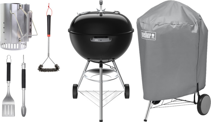Weber Original Kettle 57 cm Zwart Starterspakket Main Image