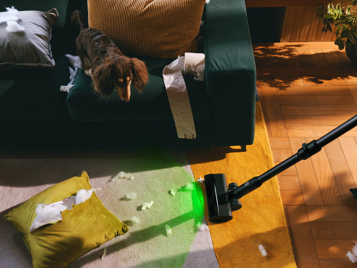 Roborock H60 Ultra product in gebruik