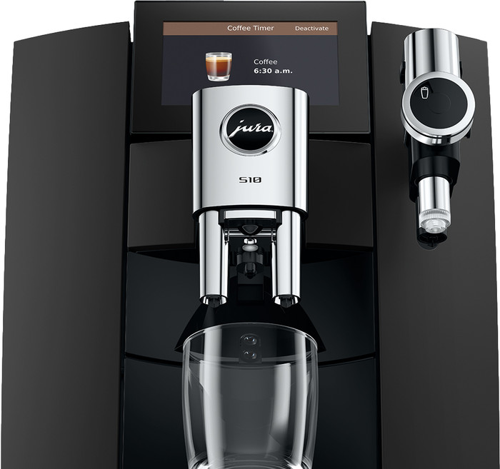 JURA S10 Obsidian Black (EA) detail