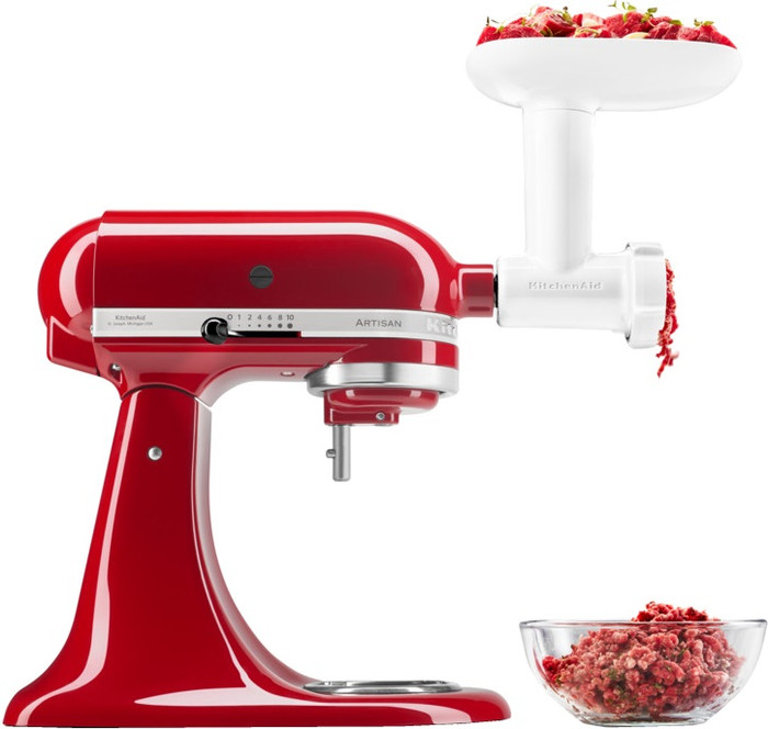 KitchenAid 5KSMFGA Voedselmolen product in gebruik