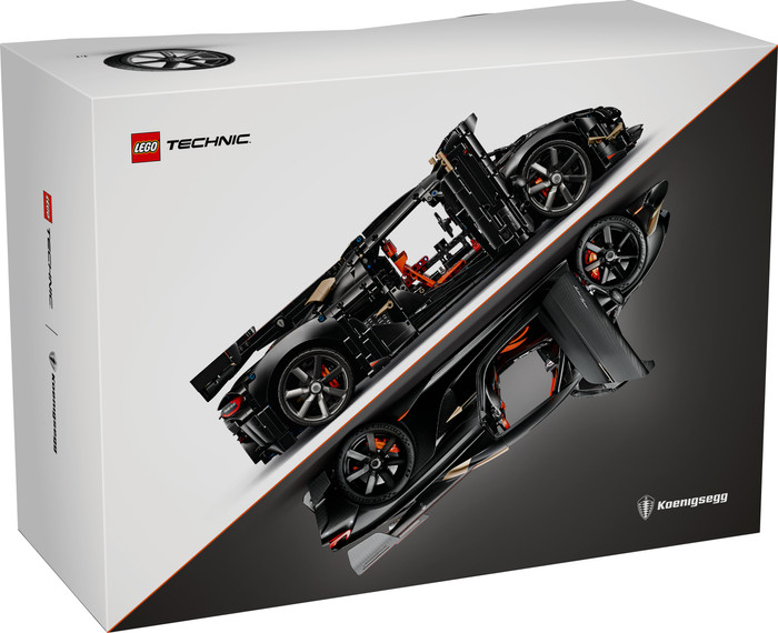 LEGO Technic Koenigsegg Sadair's Spear Megacar 42232 verpakking
