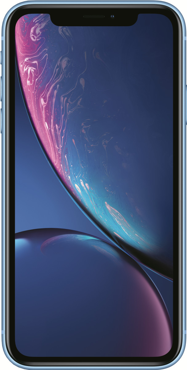 iPhone Xr 64 Go Bleu Reconditionné (Légères traces d'utilisation) avant