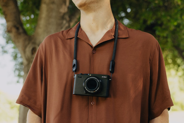 Peak Design Form Rope Camera Strap Neck Black product in use