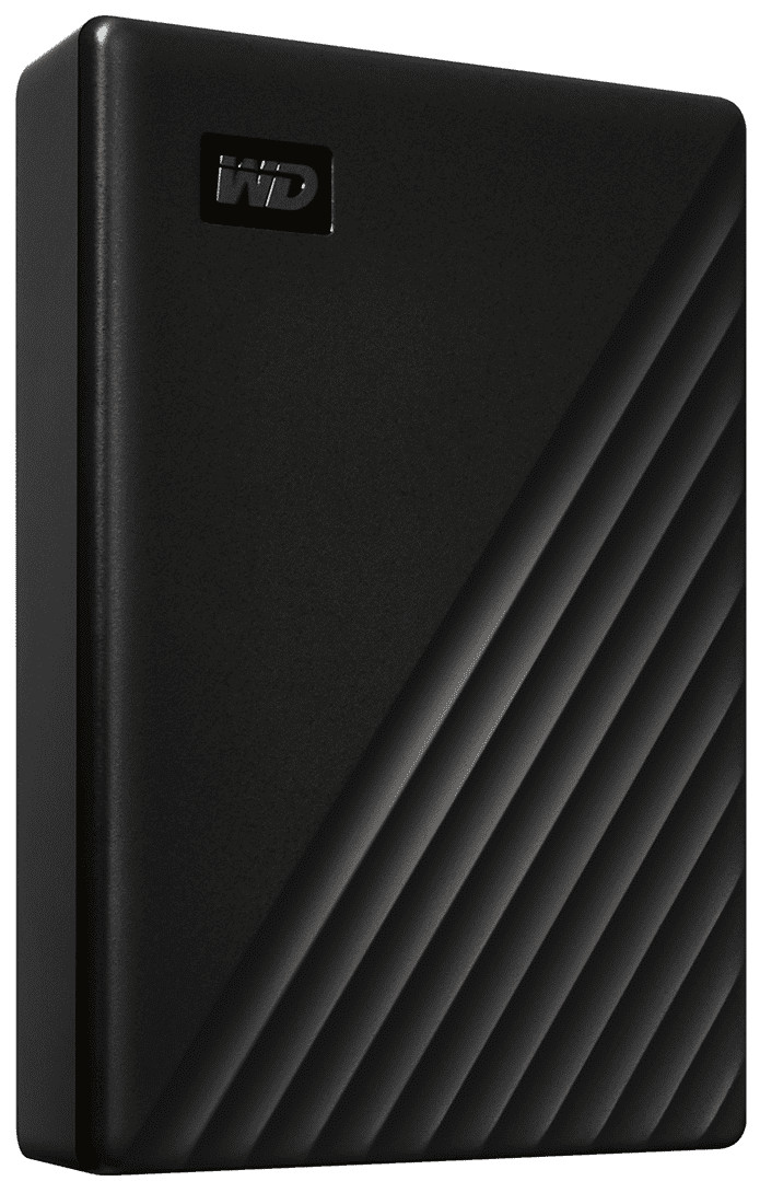 WD My Passport 5TB Black linkerkant